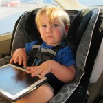 Cameron in Plane